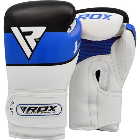 RDX P7 UNFILLED PUNCH BAG WITH BOXING GLOVES/Blu-2